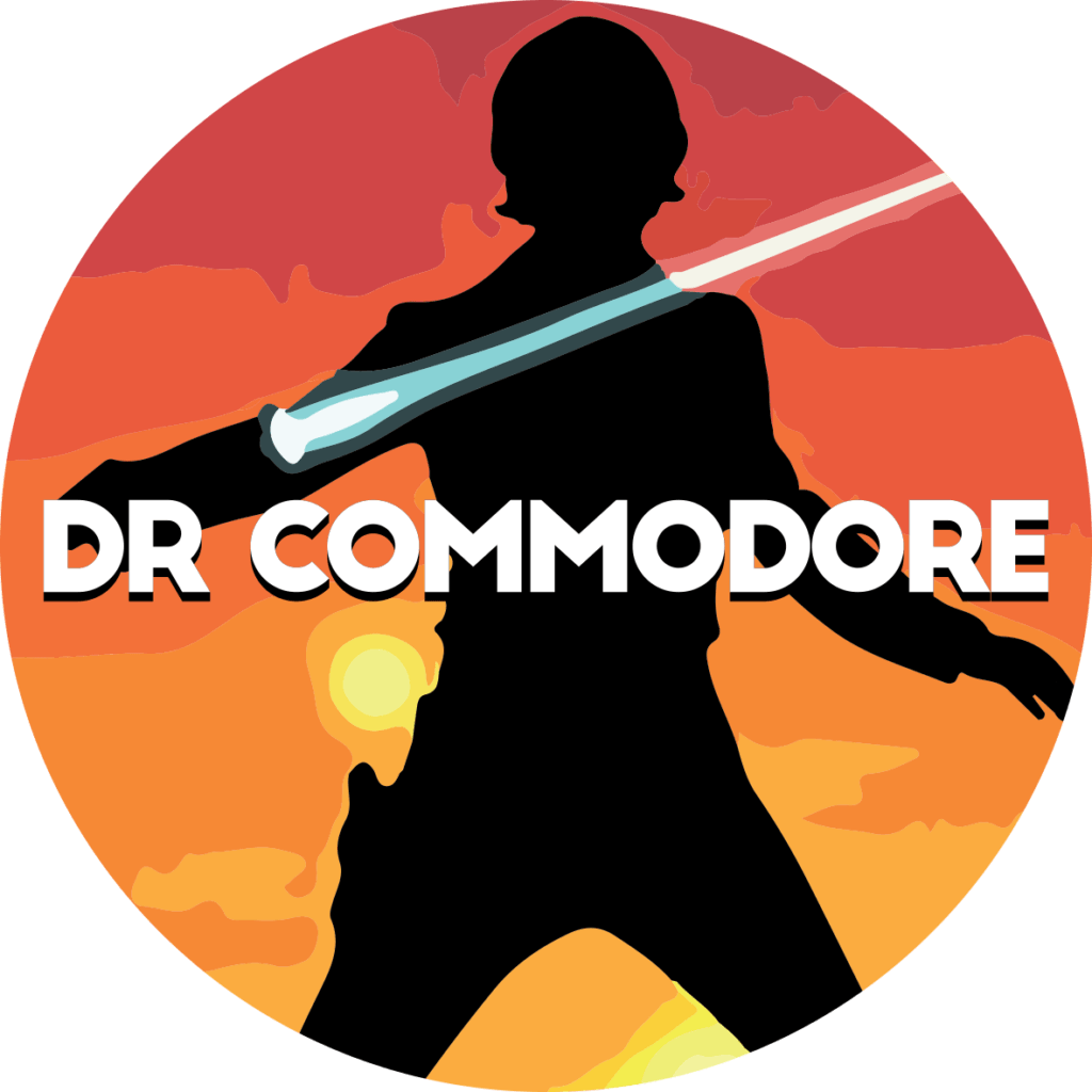 Logo DR COMMODORE Termoli Comics & Games QDSS